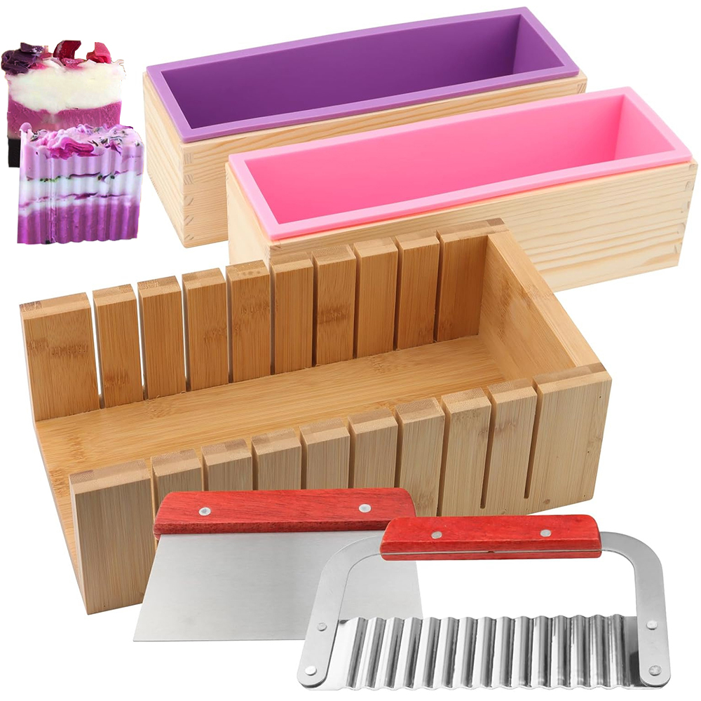Soap Making Kit For Beginners - DIY Handmade Soap Making Kit Bamboo