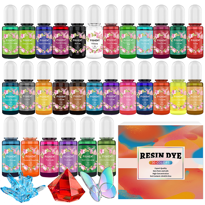 Epoxy Resin Pigment Kits Candl - Natural Making Soap บทวิจารณ์และราคา