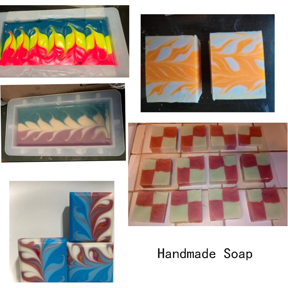 1 Pack 5pcs Silicone Loaf Soap - Soap Making Kit For Beginners บทวิจารณ์และราคา