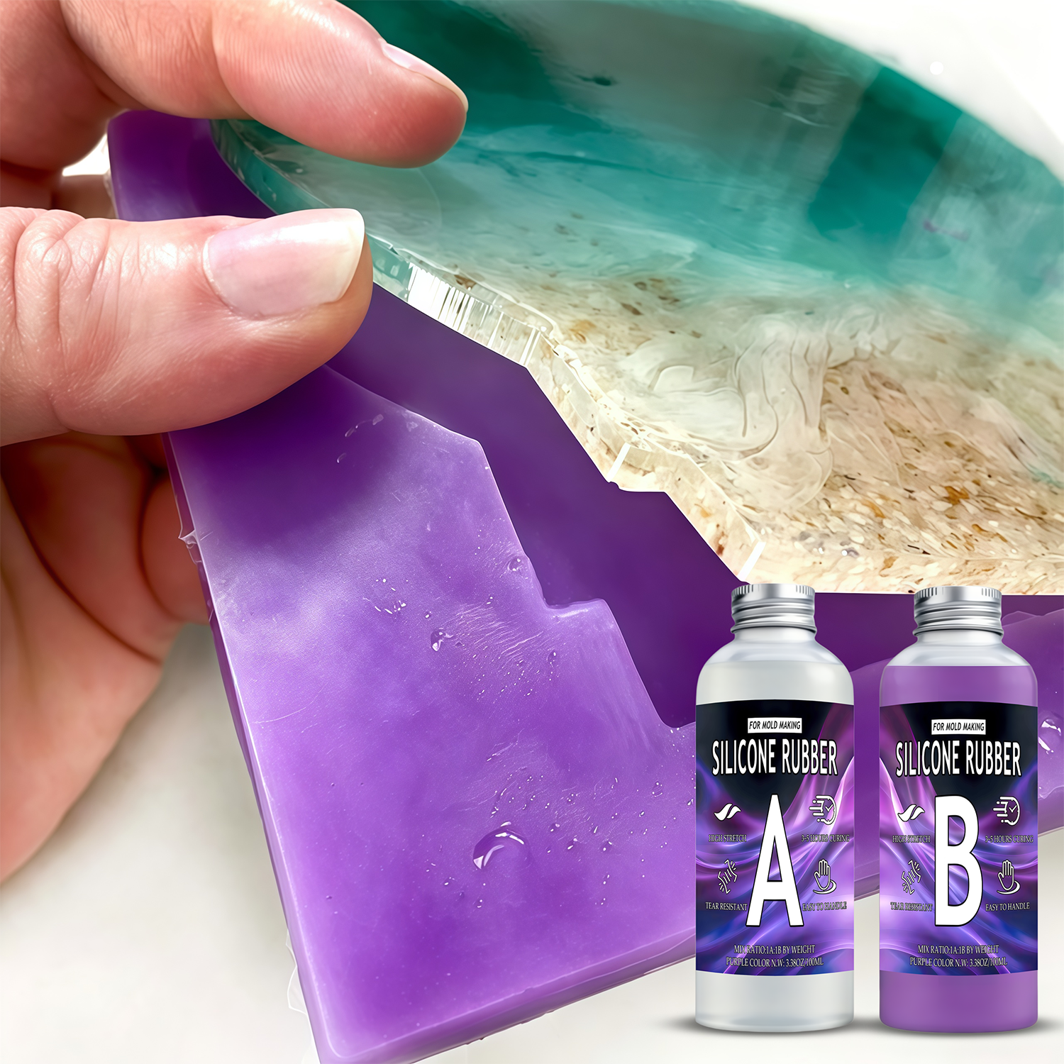 Platinum-cured liquid silicone - Soap Making Kit For Beginners บทวิจารณ์และราคา