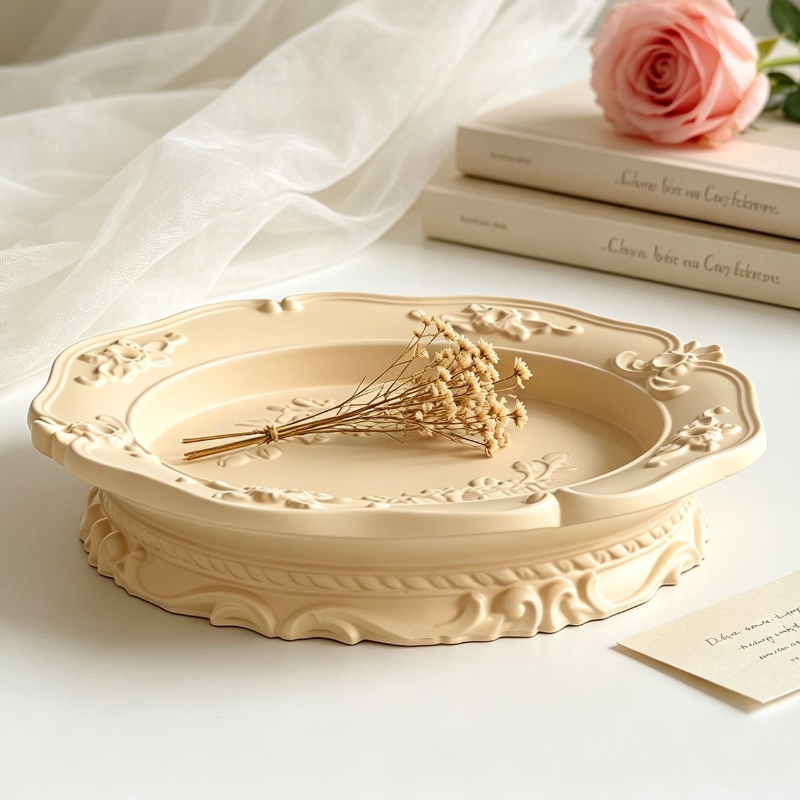 Elegant Vintage Baroque Lace S - Natural Making Soap บทวิจารณ์และราคา