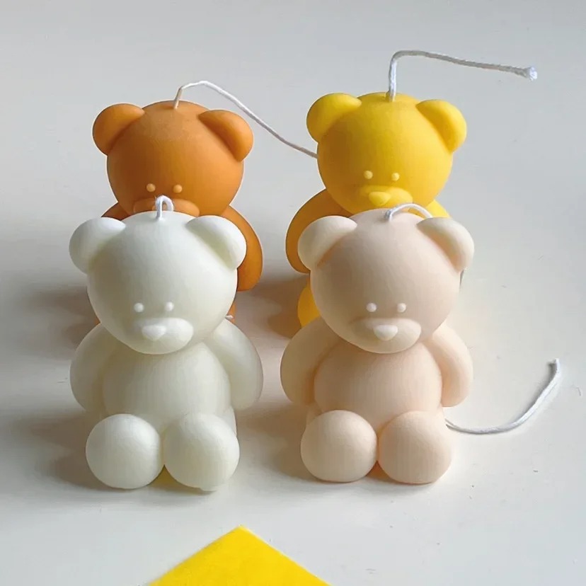 3D Cute Cartoon Bear Silicone  - Soap Making Kit For Beginners บทวิจารณ์และราคา