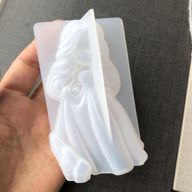 3D Cute Princess Silicone Cand - Natural Making Soap บทวิจารณ์และราคา