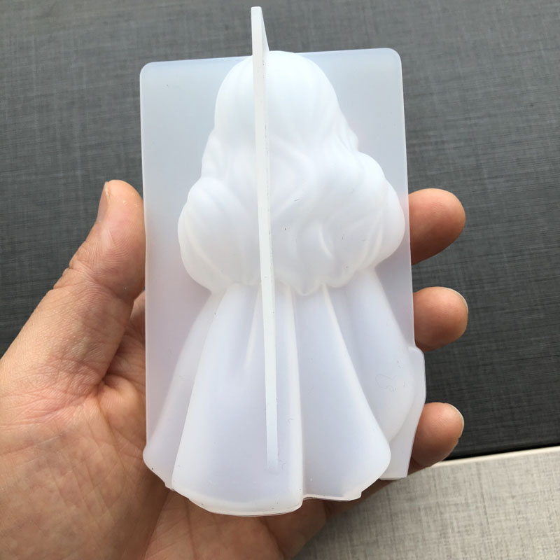3D Cute Princess Silicone Cand - Natural Making Soap บทวิจารณ์และราคา