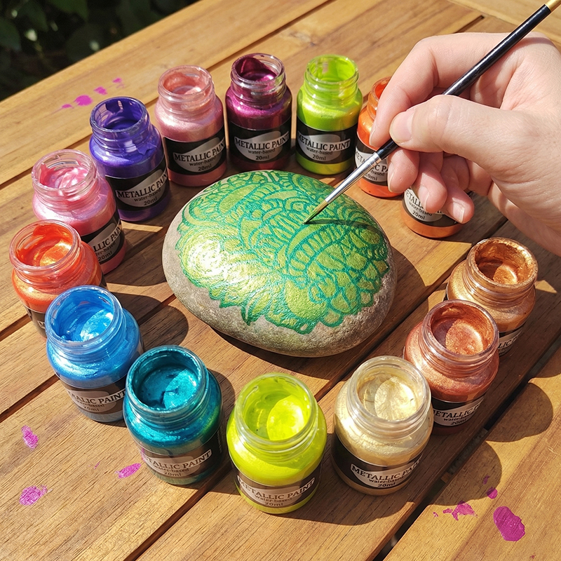 Mica Powder 15 Colors - 20g/Bo - Natural Making Soap บทวิจารณ์และราคา