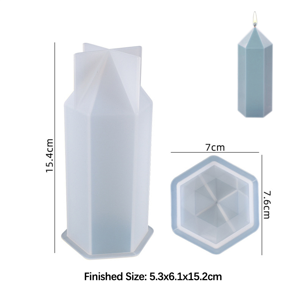 3D Hexagonal Column Candle Mol - Soap Making Kit For Beginners บทวิจารณ์และราคา