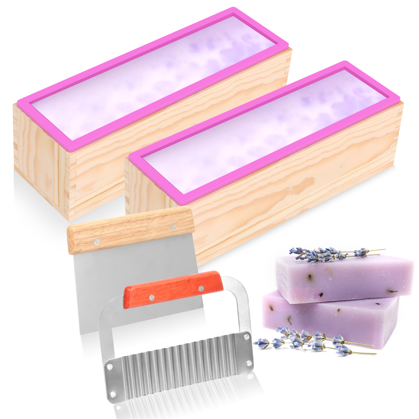 1Set Soap Making Mold Heat Res - Soap Making Kit For Beginners บทวิจารณ์และราคา