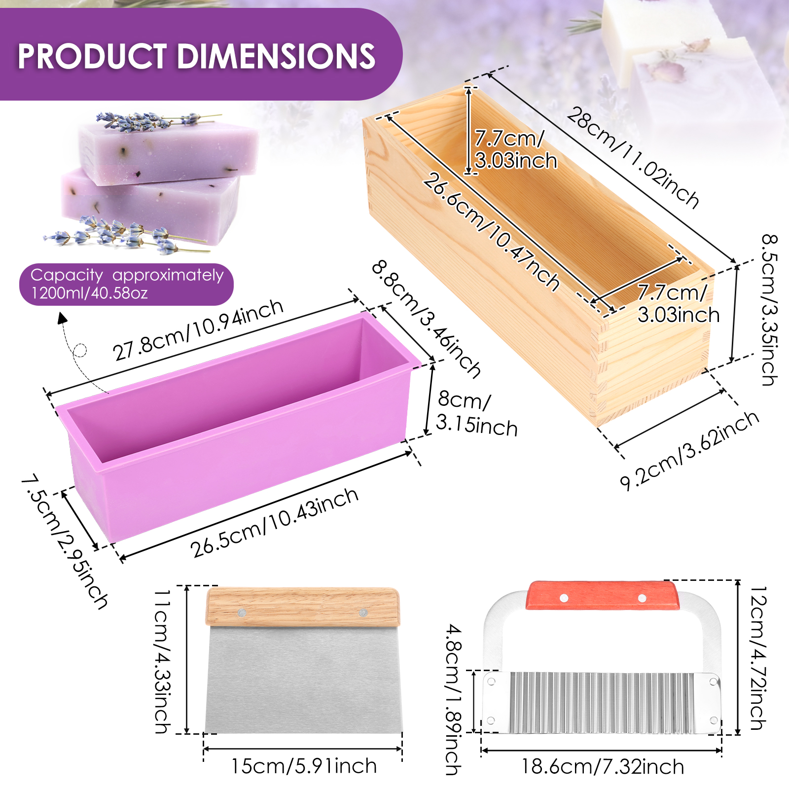 1Set Soap Making Mold Heat Res - Soap Making Kit For Beginners บทวิจารณ์และราคา