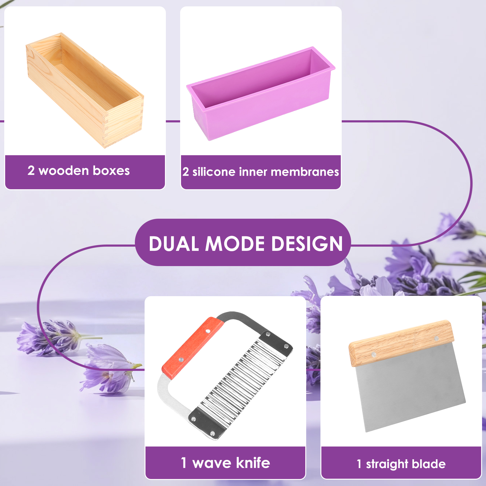 1Set Soap Making Mold Heat Res - Soap Making Kit For Beginners บทวิจารณ์และราคา