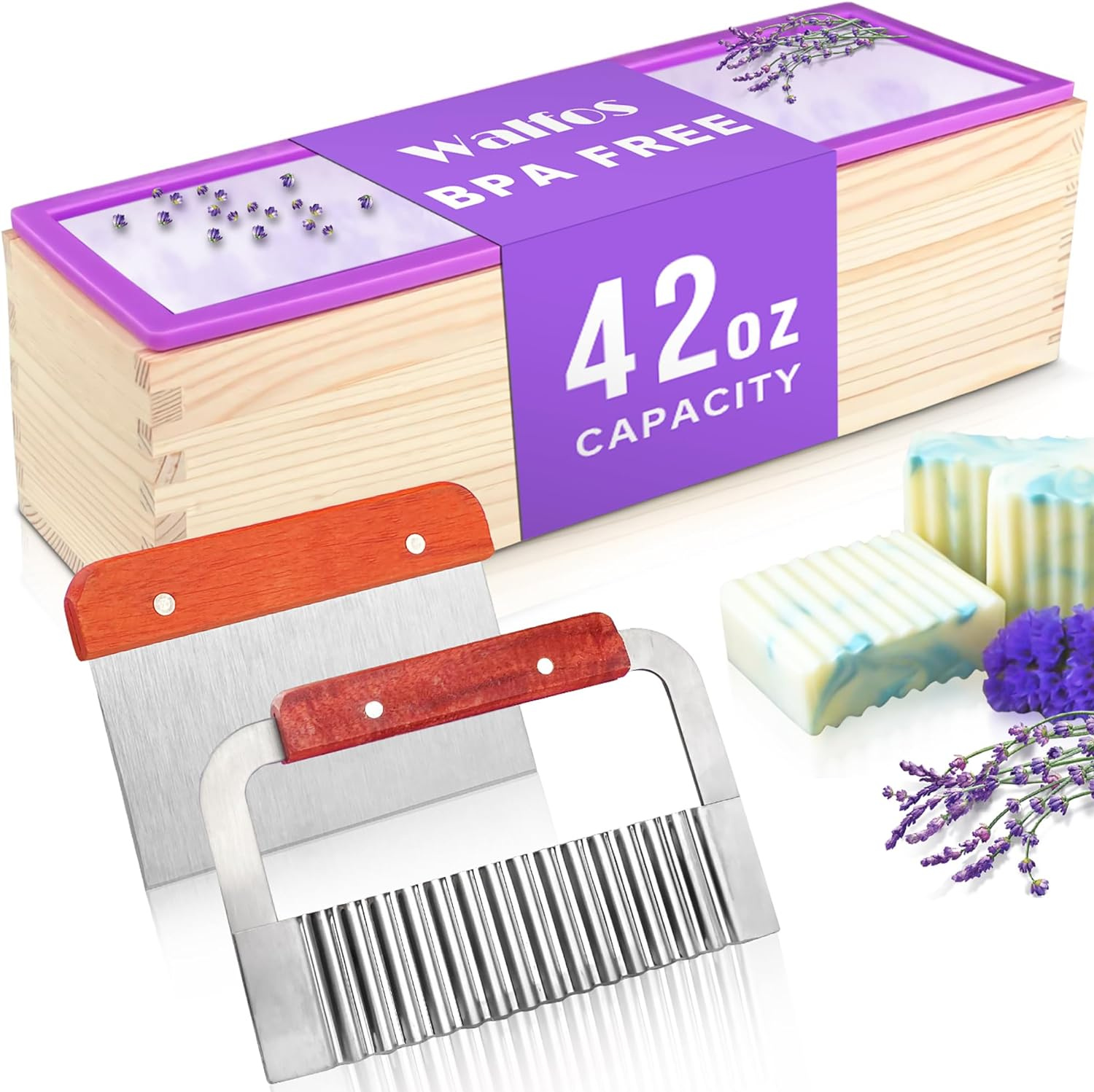Rectangular Handmade Soap Mold - Soap Making Kit For Beginners บทวิจารณ์และราคา