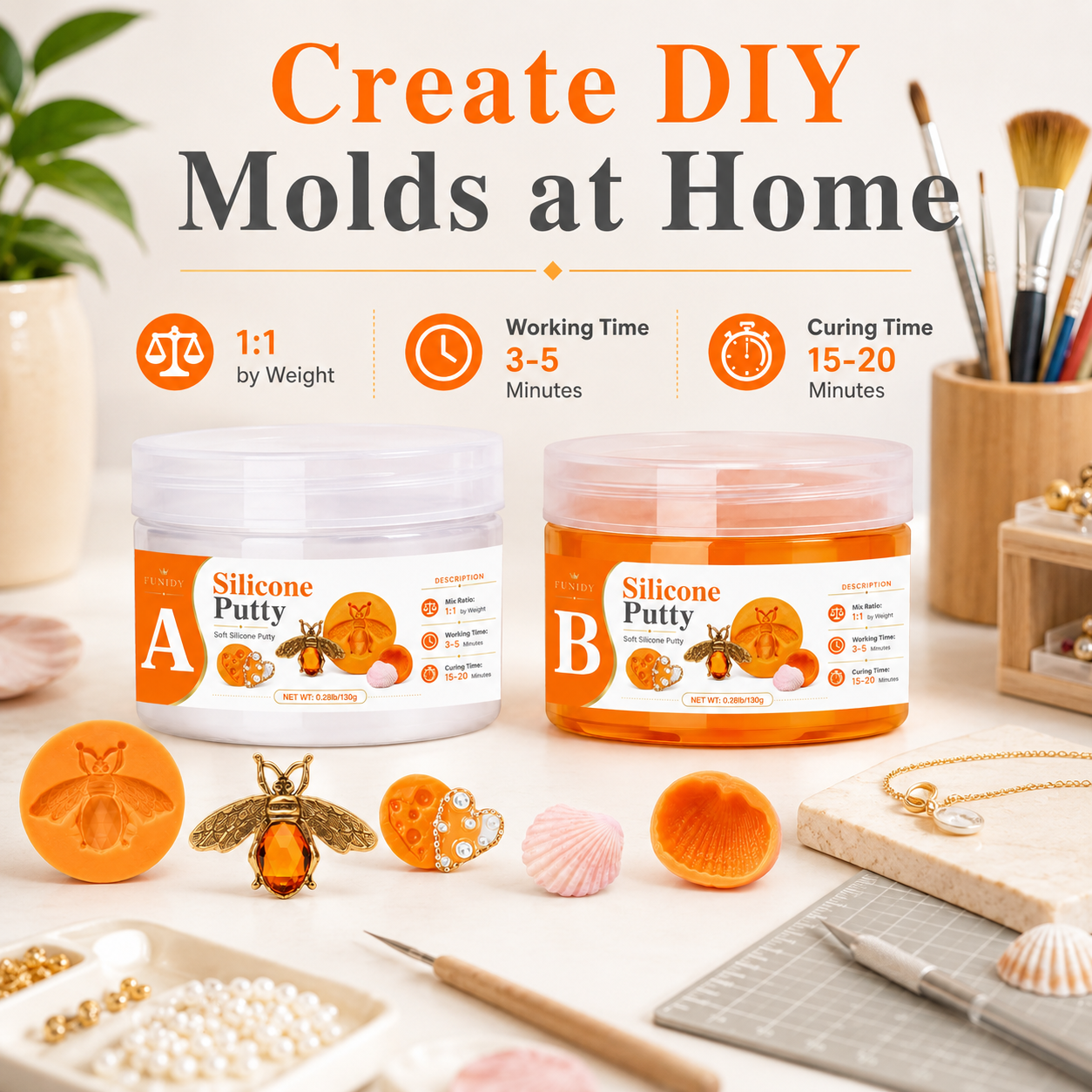 SILICONE PUTTY Making Kit, Fas - Soap Making Kit For Beginners บทวิจารณ์และราคา