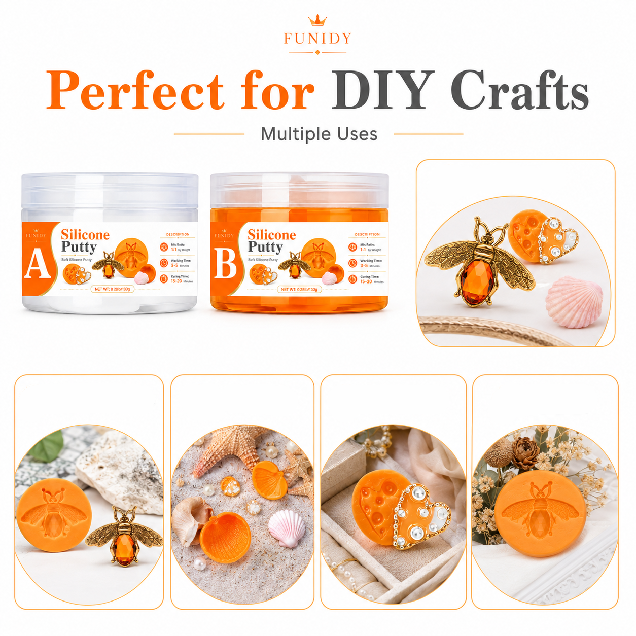 SILICONE PUTTY Making Kit, Fas - Soap Making Kit For Beginners บทวิจารณ์และราคา