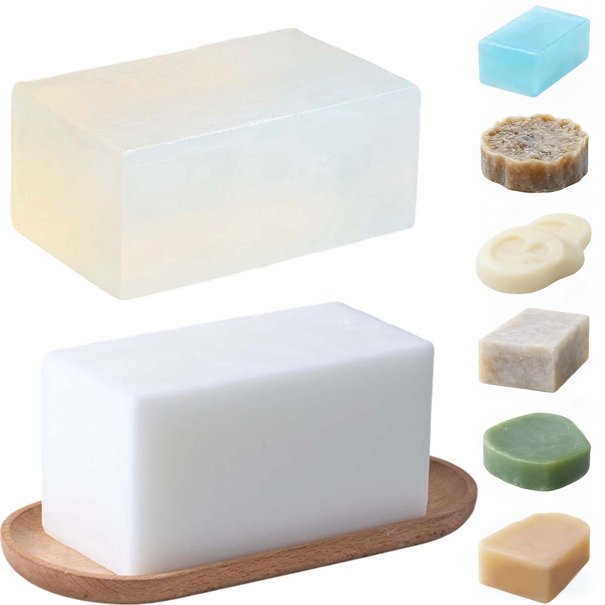 1000g Glycerin Soap Base DIY H - Soap Making Material Wholesale บทวิจารณ์และราคา