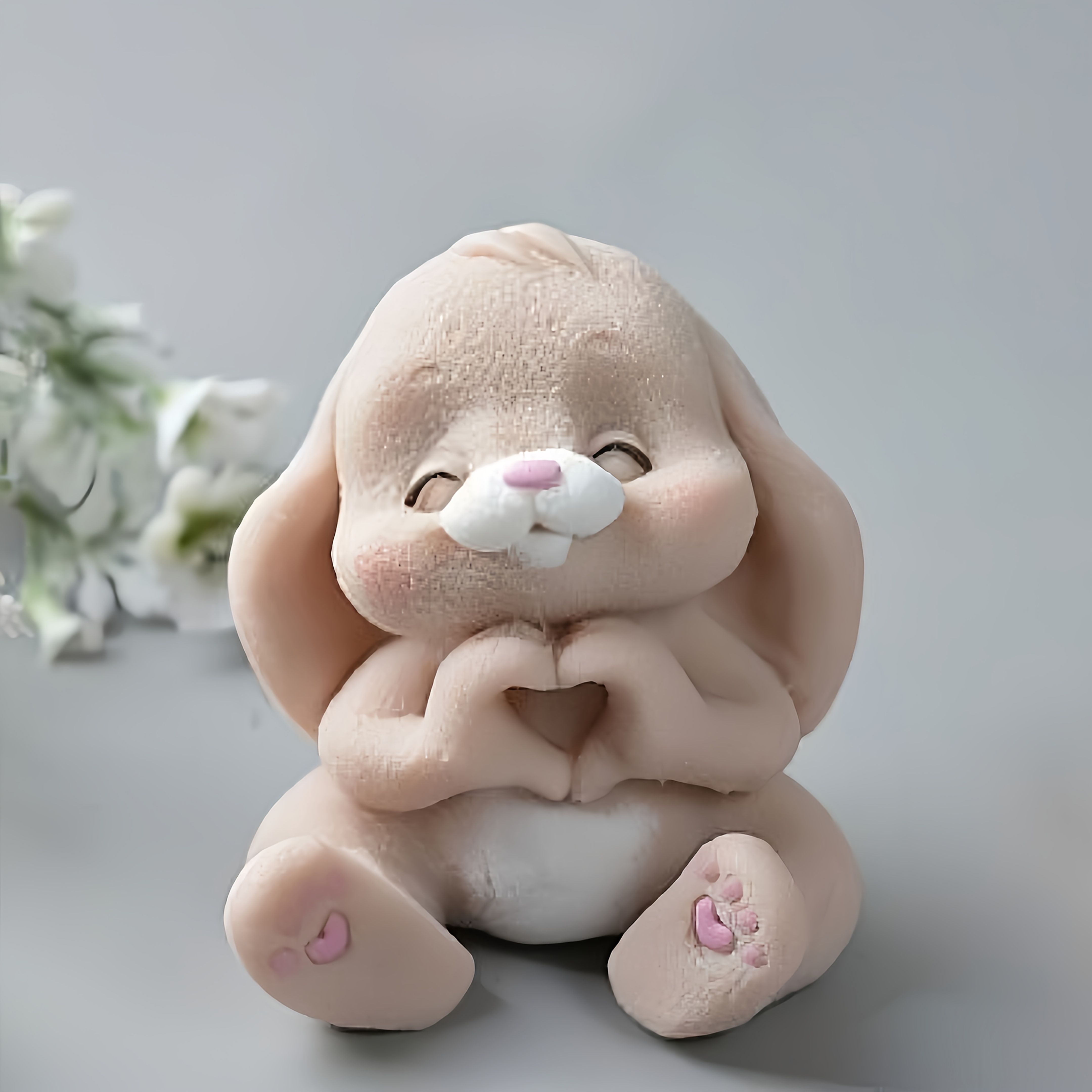 1pc Adorable Rabbit Resin Sili - Natural Making Soap บทวิจารณ์และราคา
