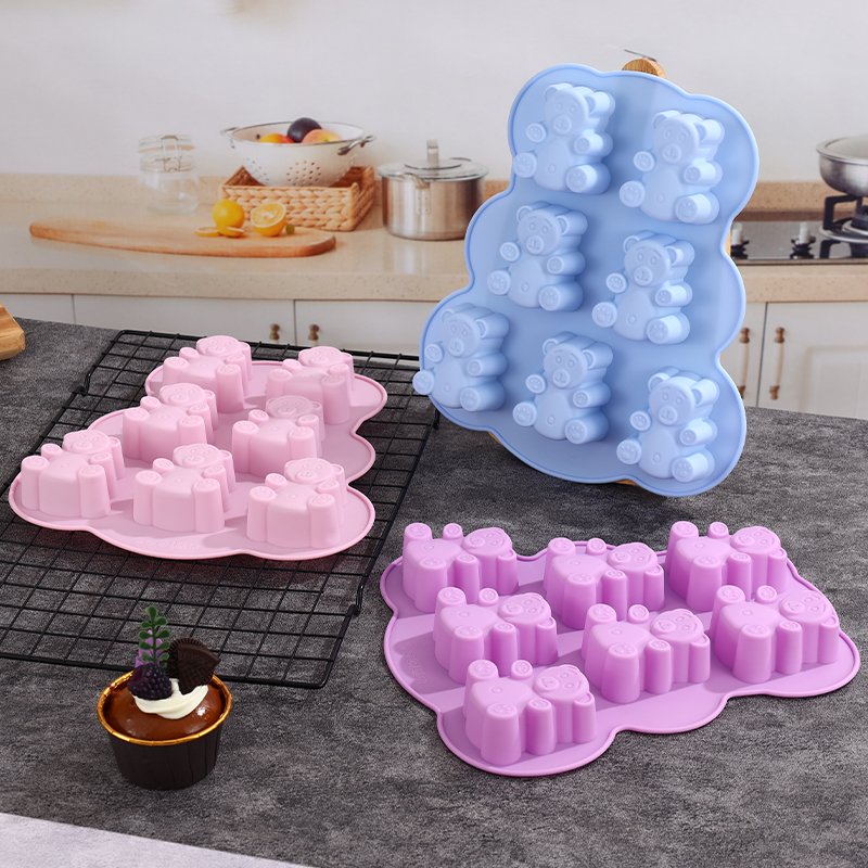 Silicone Gummy Bear Molds,Jell - Soap Making Name บทวิจารณ์และราคา