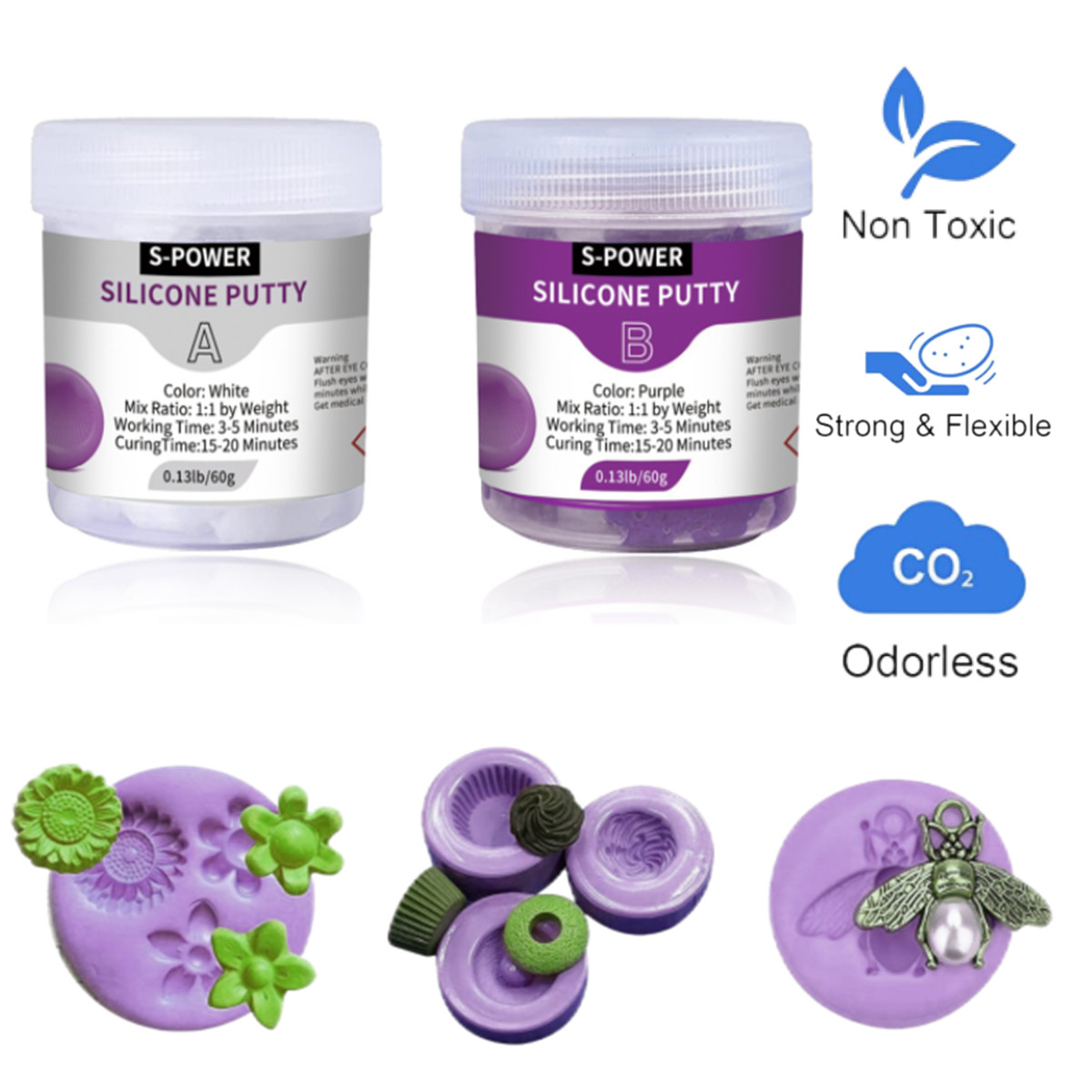 DIY Silicone Molding Putty Kit - Soap Making Kit For Beginners บทวิจารณ์และราคา