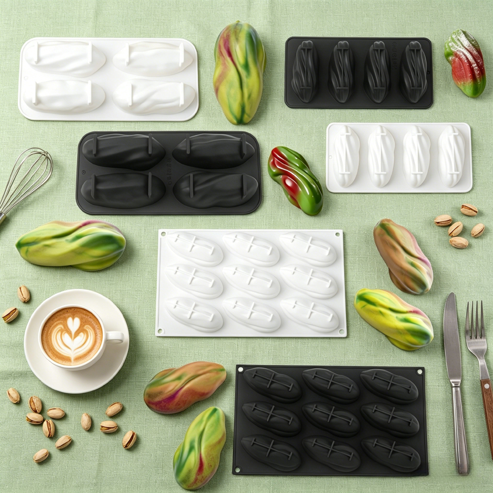 4 or 9-Cavity Pistachio Silico - Soap Making Name บทวิจารณ์และราคา
