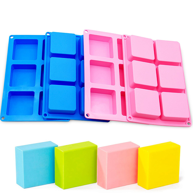Square Soap Molds 6-Cavity Non - Soap Making Name บทวิจารณ์และราคา
