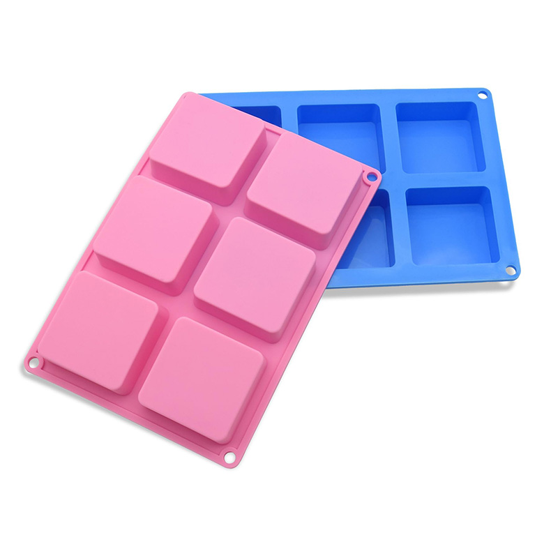 Square Soap Molds 6-Cavity Non - Soap Making Name บทวิจารณ์และราคา