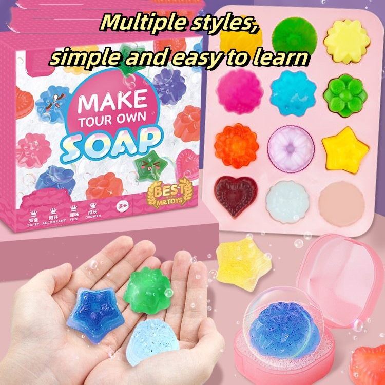 DIY Handmade Soap Crystal Soap - Soap Making Kit For Beginners บทวิจารณ์และราคา