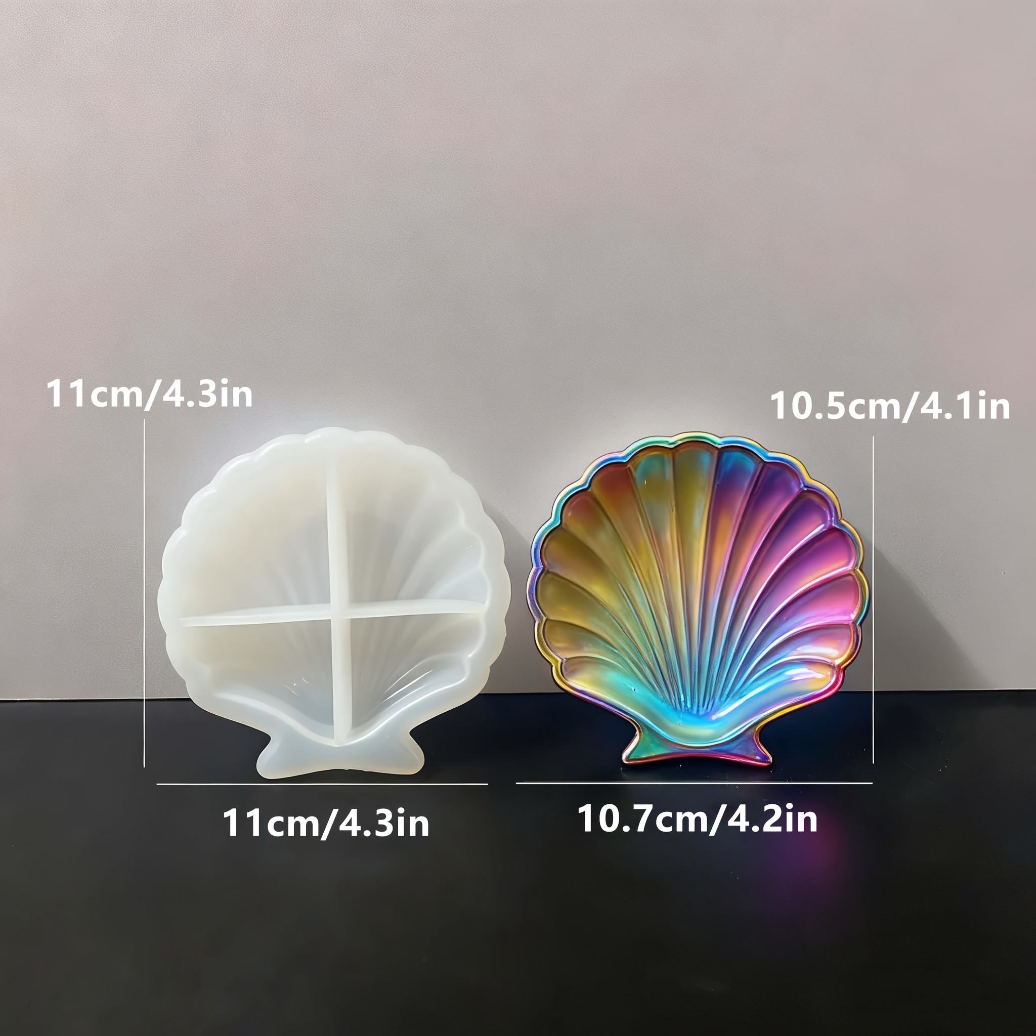 1 piece of silicone shell resi - Natural Making Soap บทวิจารณ์และราคา