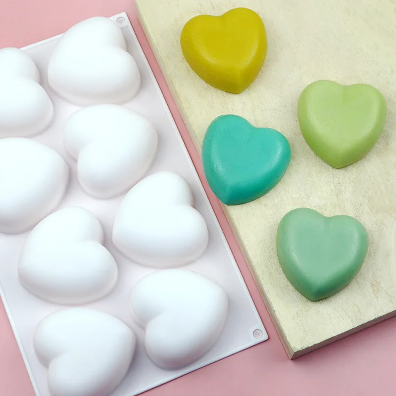 Love Heart Silicone Soap Mold  - Soap Making Kit For Beginners บทวิจารณ์และราคา