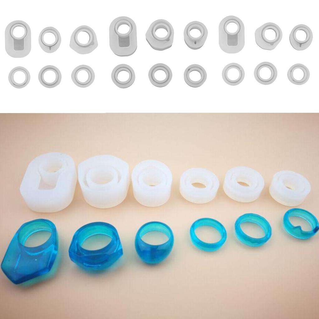 Handmade Silicone Ring Mold Re - Natural Making Soap บทวิจารณ์และราคา