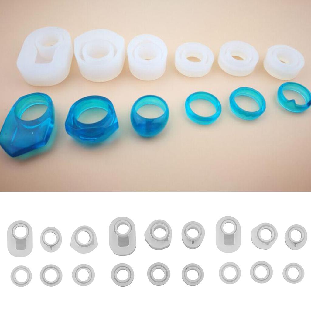 Handmade Silicone Ring Mold Re - Natural Making Soap บทวิจารณ์และราคา