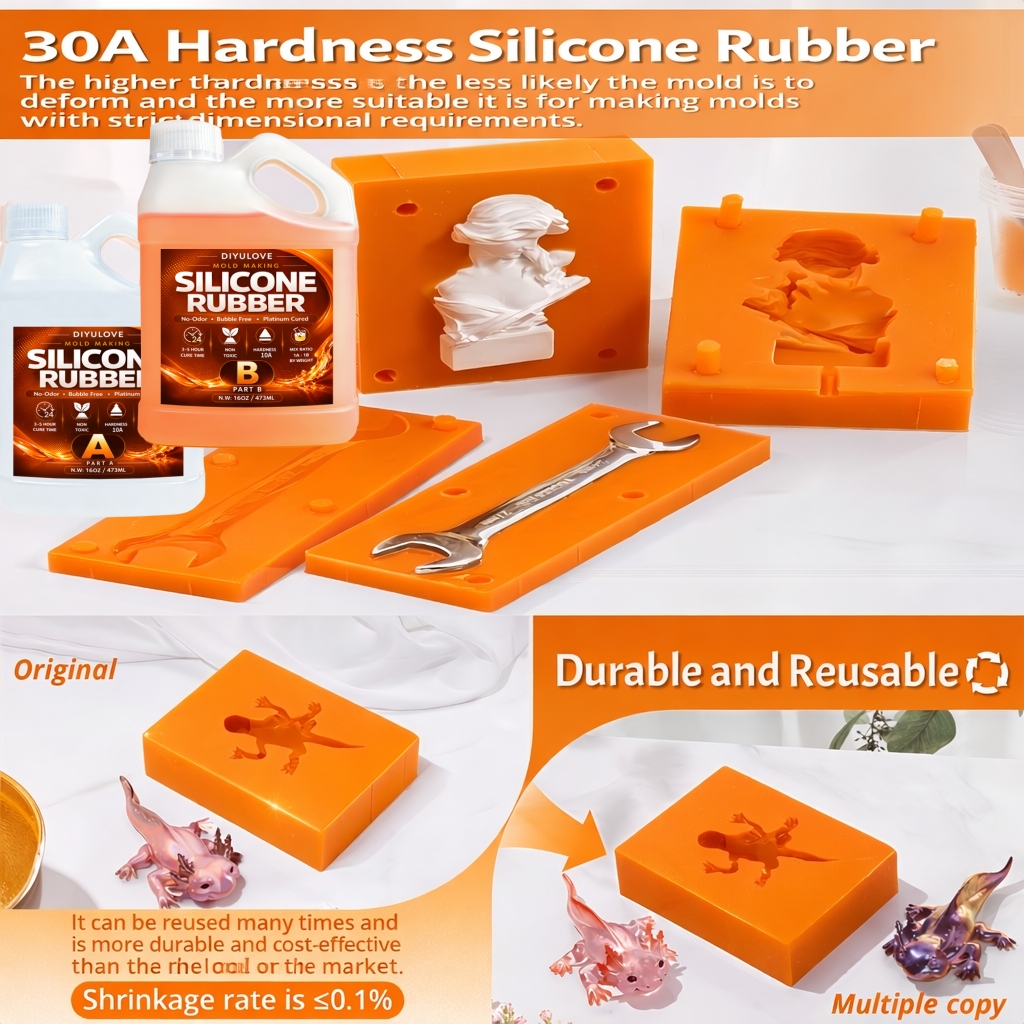 Liquid Silicone Rubber Kit,Hig - Natural Making Soap บทวิจารณ์และราคา