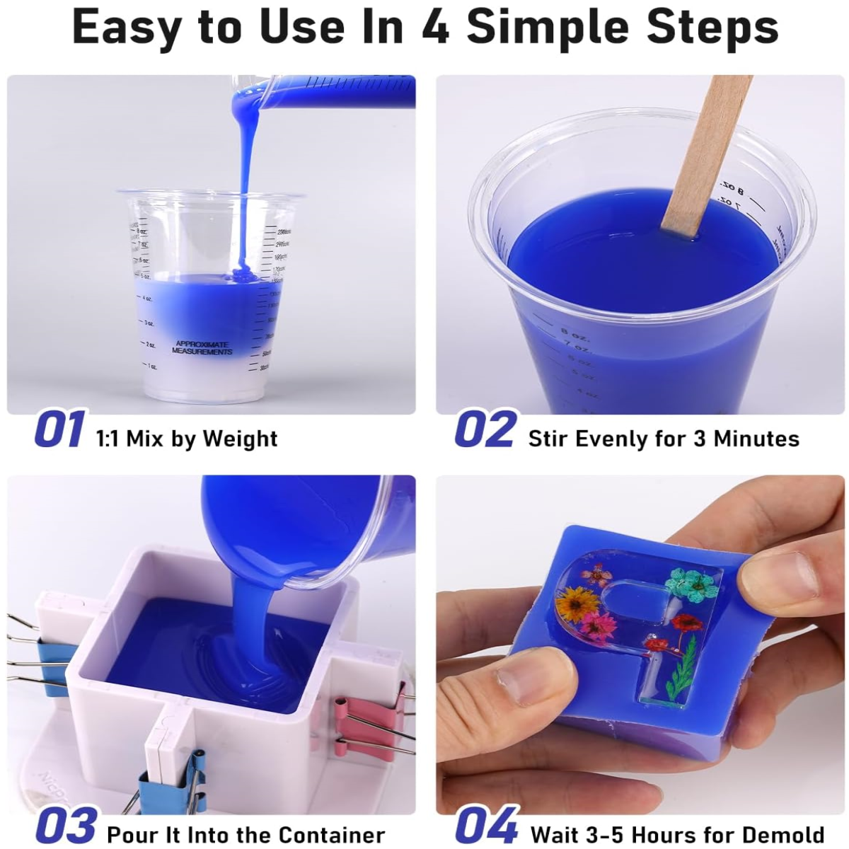 32oz High-Performance Silicone - Natural Making Soap บทวิจารณ์และราคา